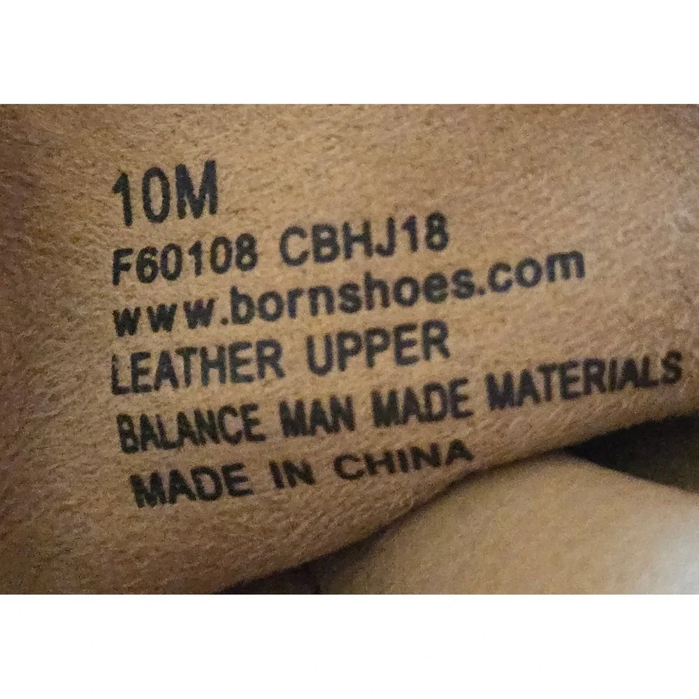 Born orange leather